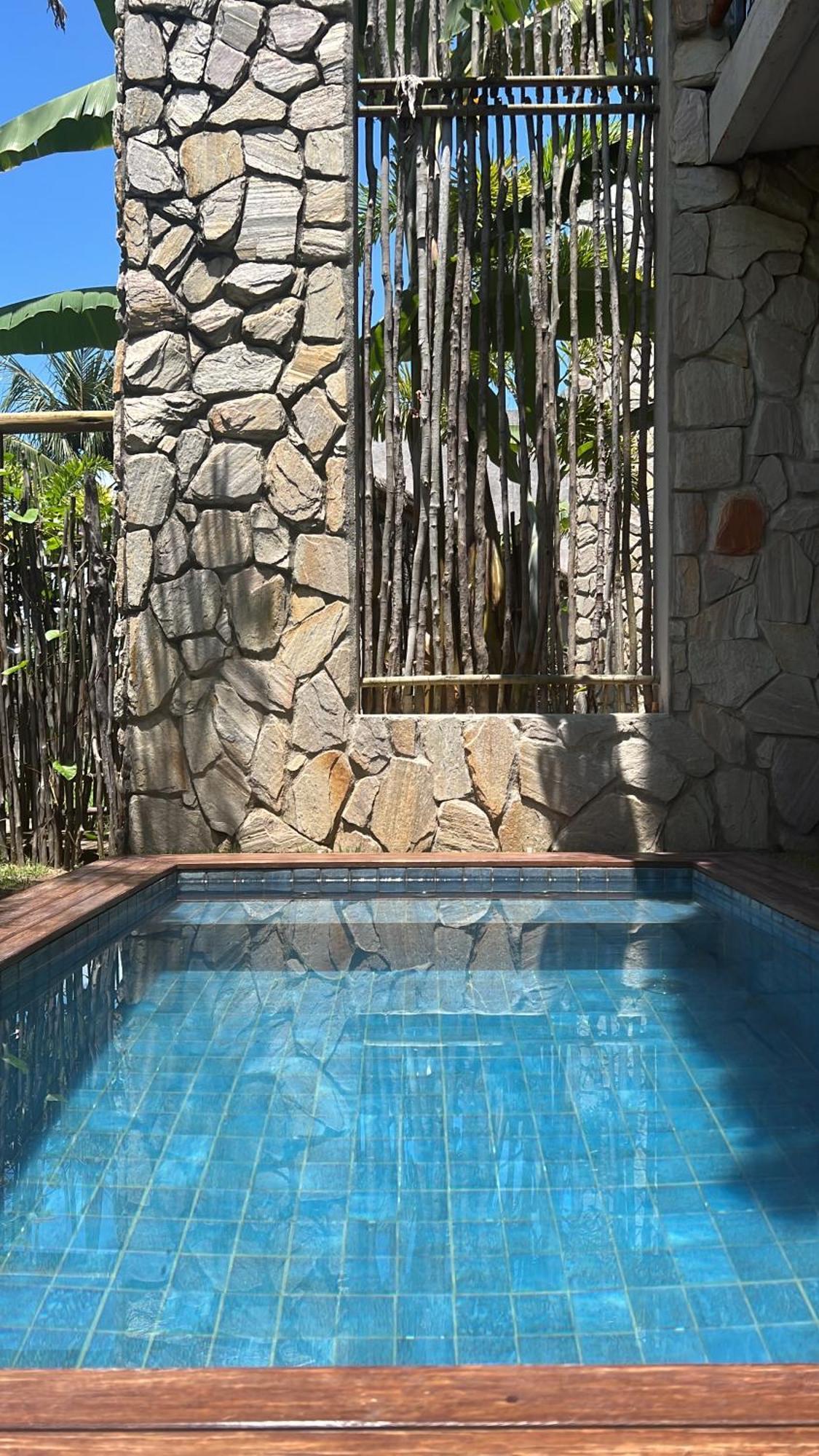 Pôrto de PedrasCasa De Luxo Na Praia Do Patacho - Cond. Azulu, Casa 04别墅 外观 照片