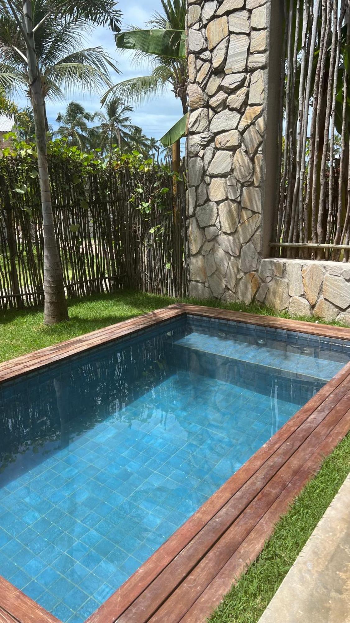 Pôrto de PedrasCasa De Luxo Na Praia Do Patacho - Cond. Azulu, Casa 04别墅 外观 照片